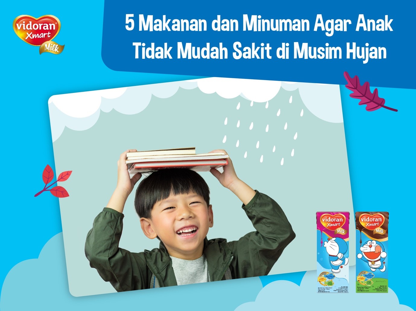 5 Makanan dan Minuman Agar Anak Tidak Mudah Sakit Di Musim Hujan