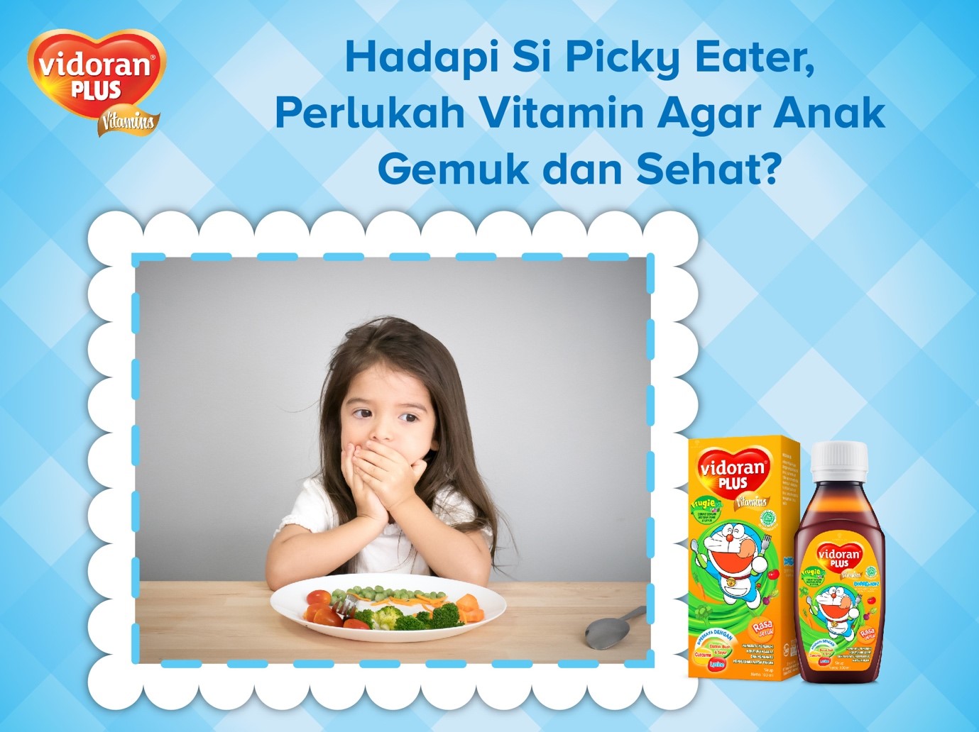 Hadapi Si Picky Eater Perlukah Vitamin Agar Anak Gemuk dan Sehat?