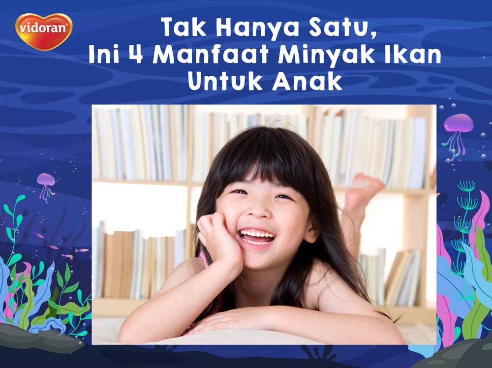 Tak Hanya Satu, Ini 4 Manfaat Minyak Ikan Untuk Anak