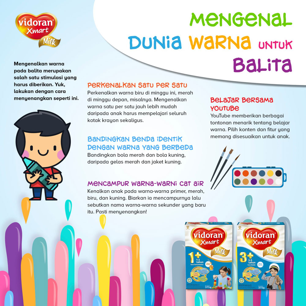 Mengenal Dunia Warna untuk Balita