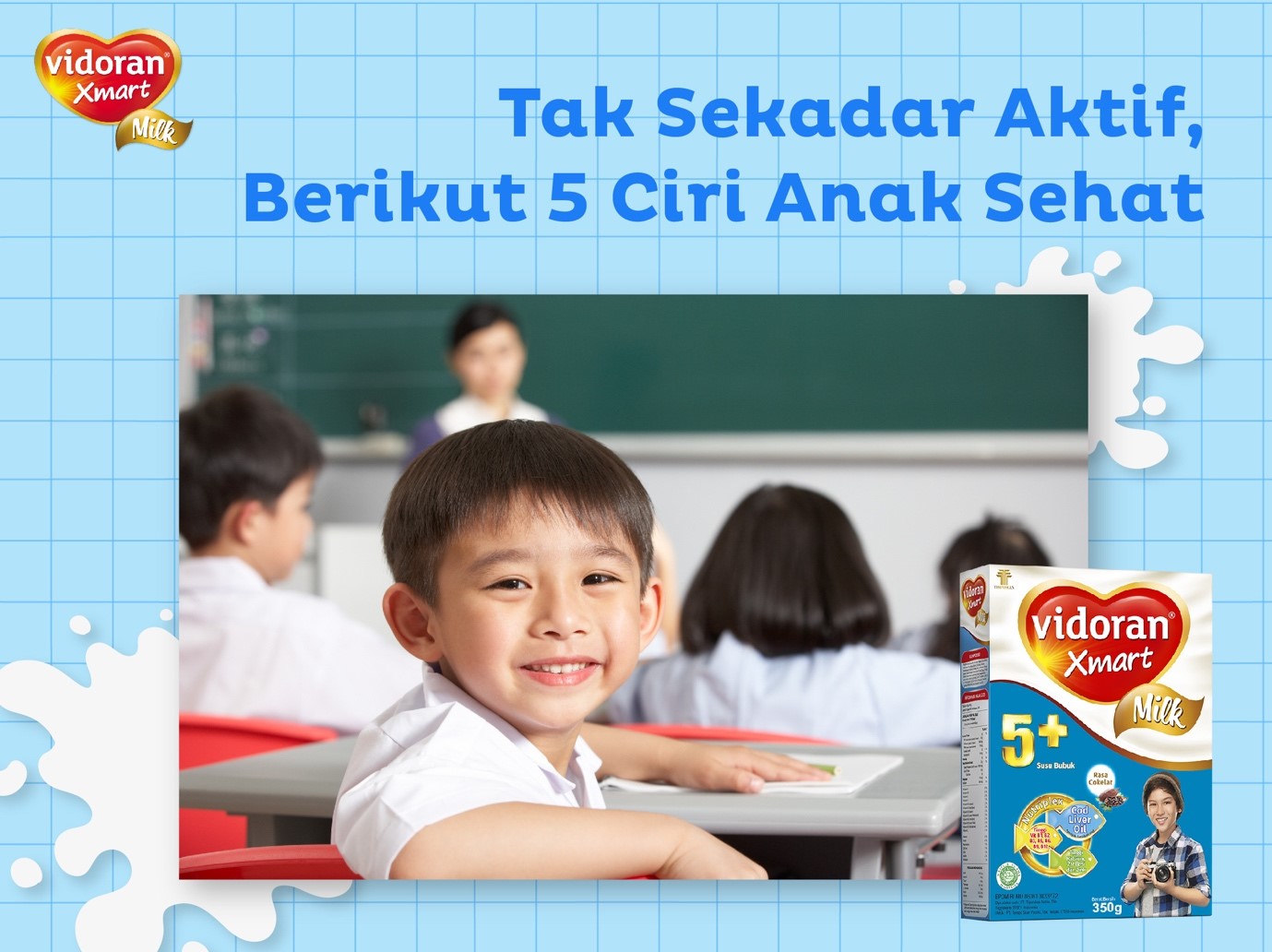 Tak Sekadar Aktif, Berikut 5 Ciri Anak Sehat