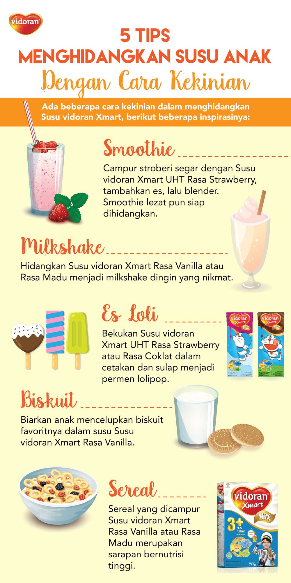 5 Tips Menghidangkan Susu Anak Dengan Cara Kekinian