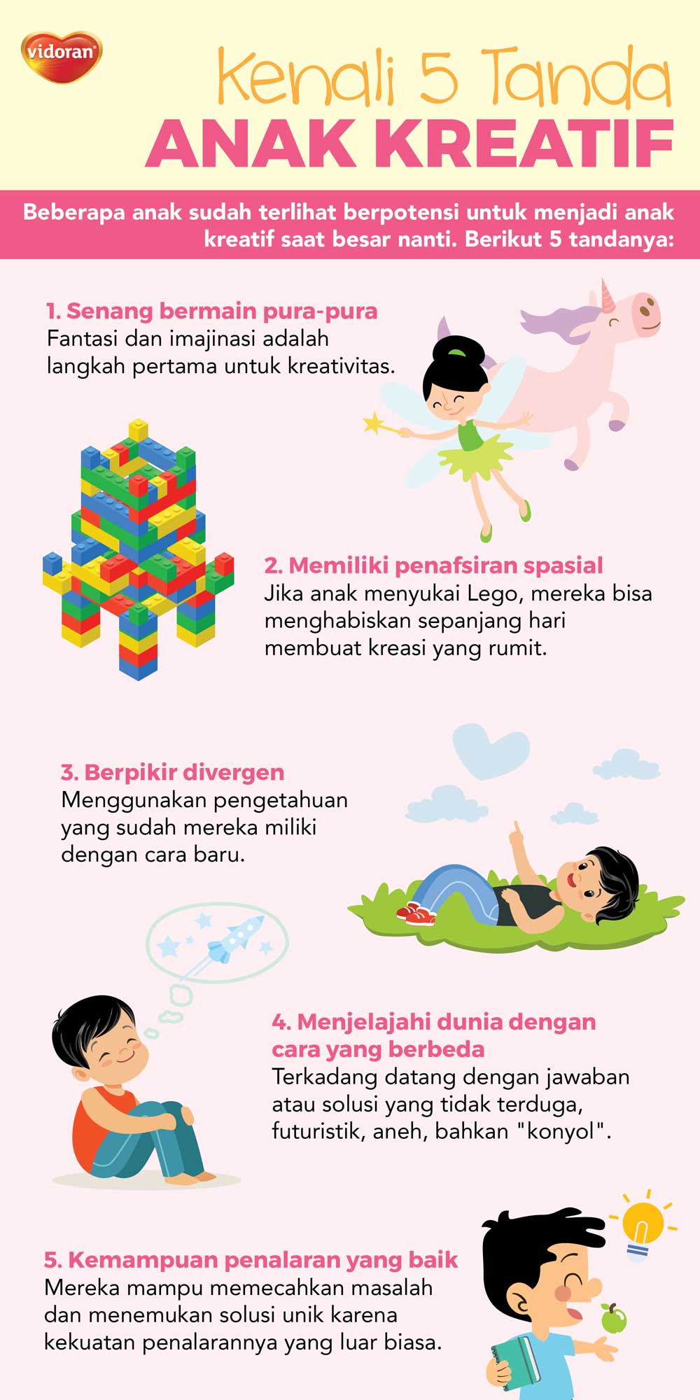 Kenali 5 Tanda Anak Kreatif