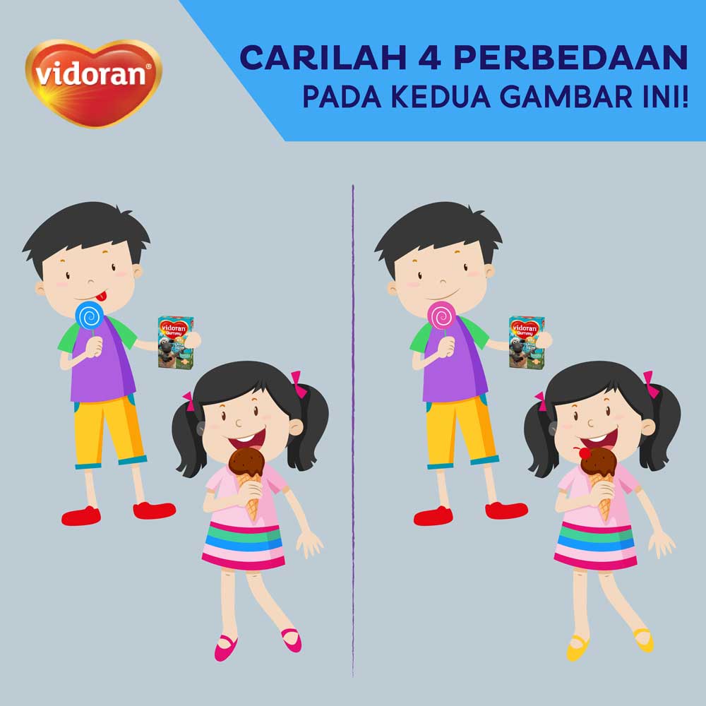 Carilah 4 Perbedaan Pada Kedua Gambar Ini