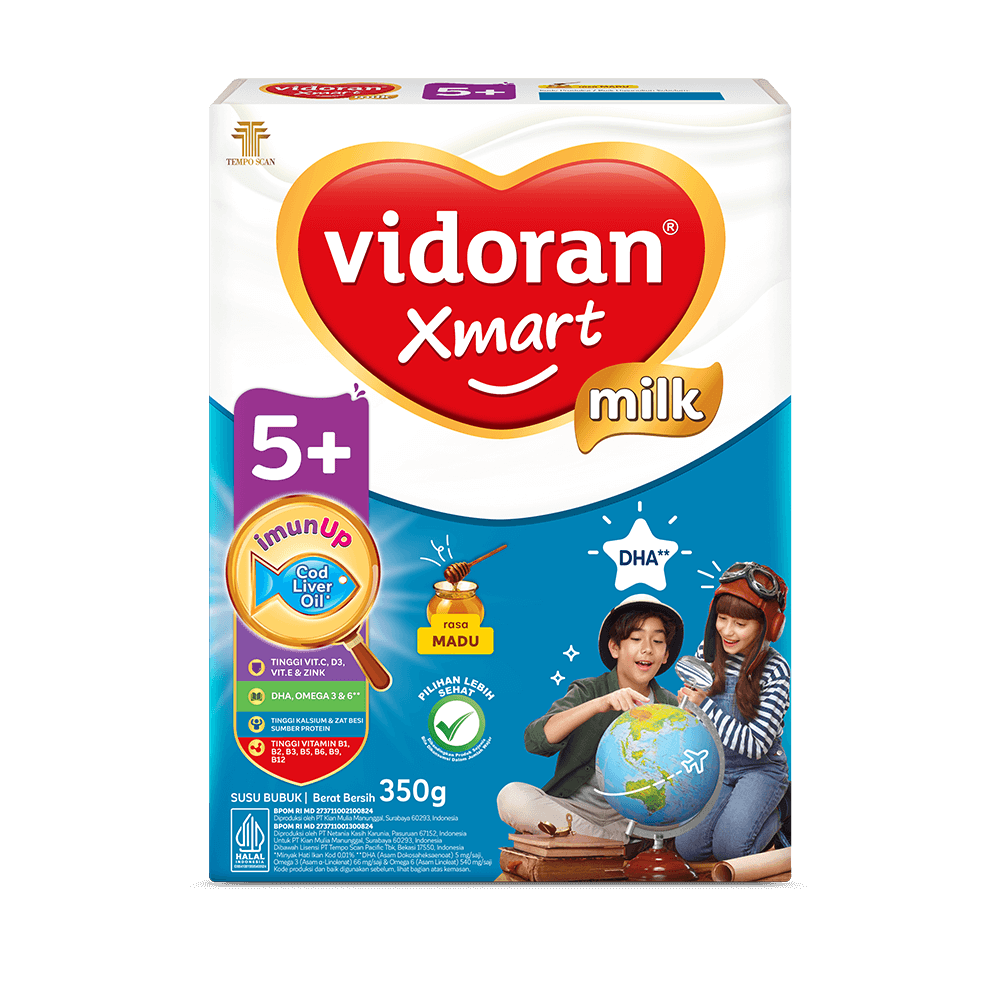 Susu vidoran Xmart 5+ Rasa Madu