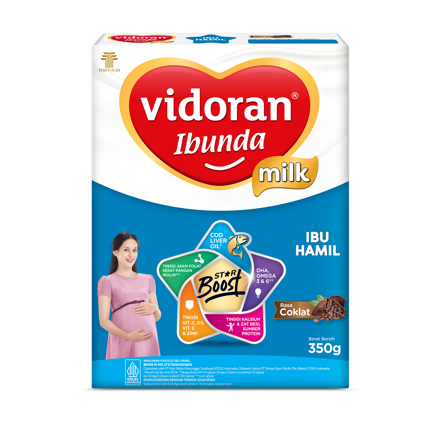 Susu vidoran Ibunda Rasa Coklat